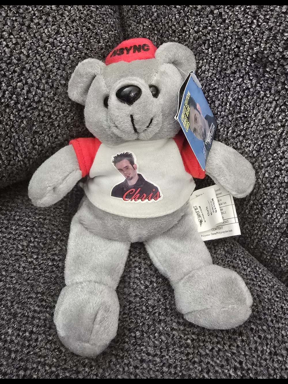 Vintage N'SYNC's Chris Collectible Bear
